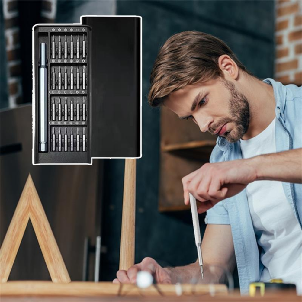 24-in-1 Magnetic Precision Screwdriver Set for Electronics