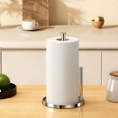 Metal Freestanding Stable Paper Towel Holder