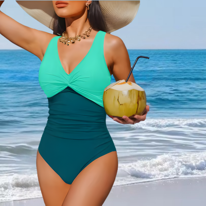 Strój Kąpielowy Damski Jednoczęściowy Modelujący Push Up