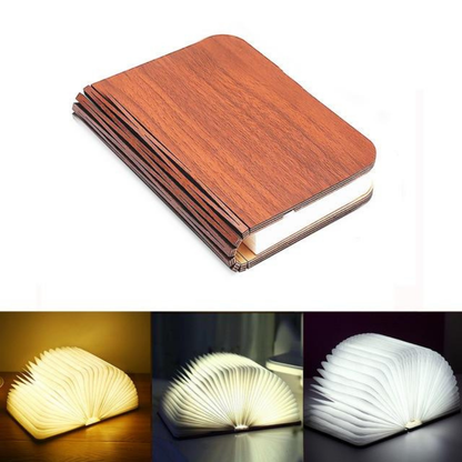 LED Night Lamp Foldable Book Decorative Table Lamp