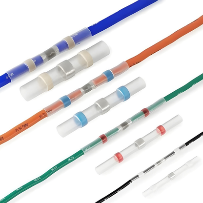 Waterproof Heat-Shrink Solder Connectors for Wire Joining