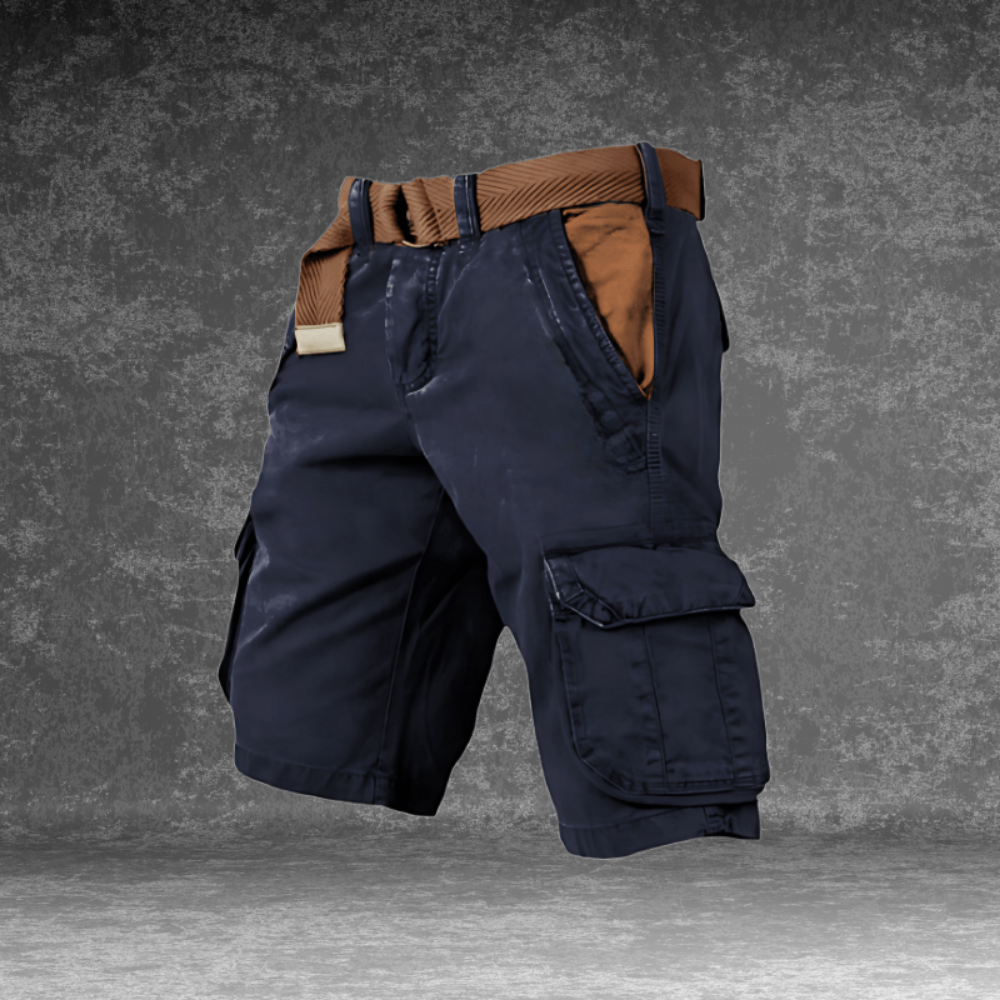 Men's Cargo Hiking Shorts Breathable Pockets Outdoor