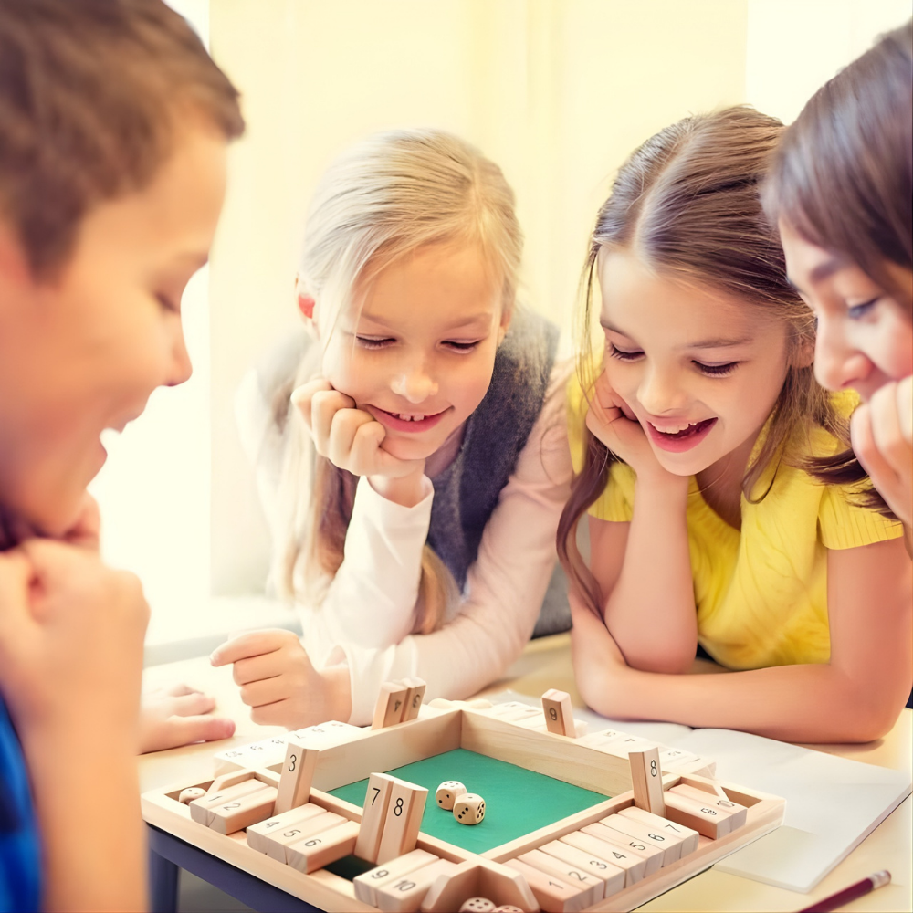 Wooden Educational Mathematical Board Game Family Game