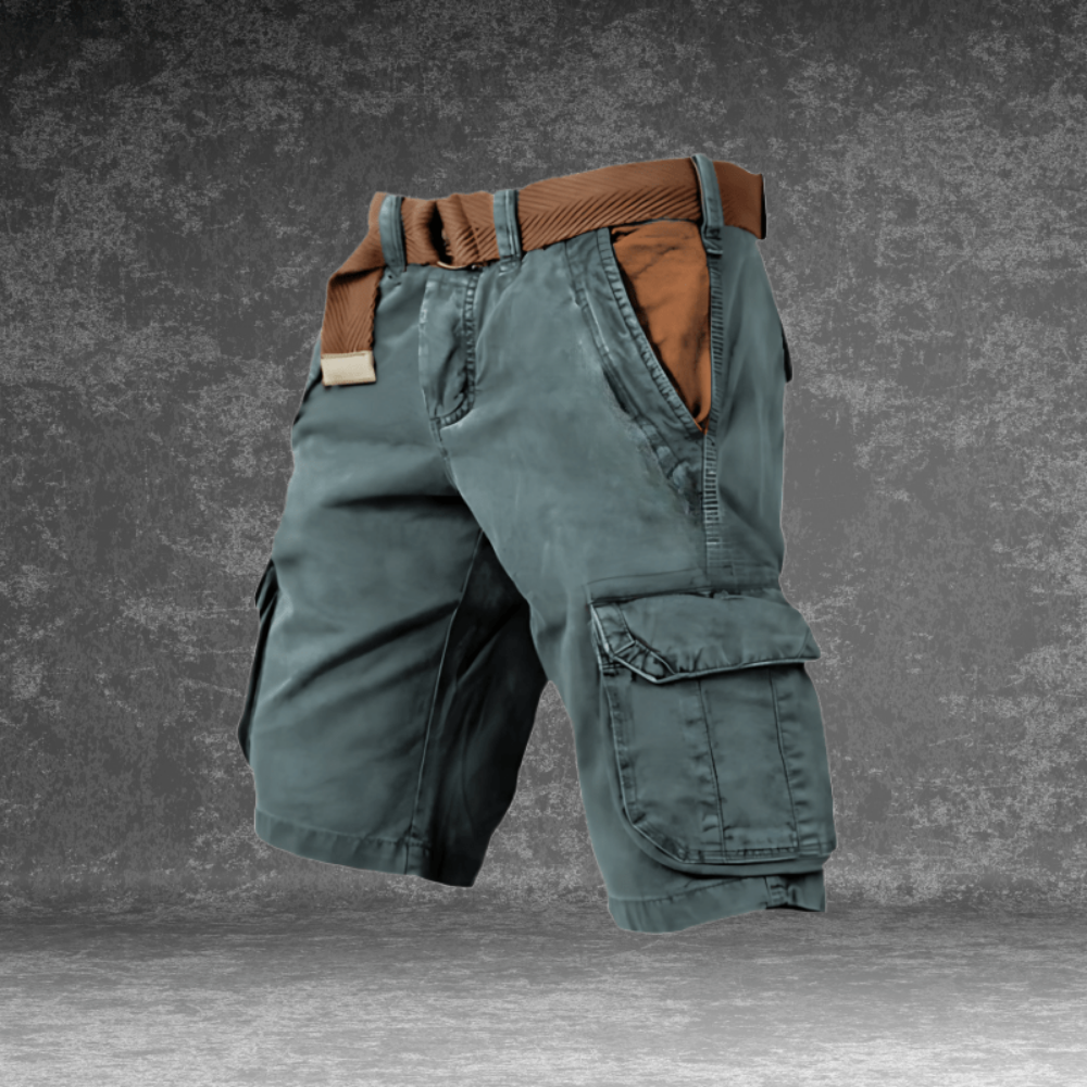 Men's Cargo Hiking Shorts Breathable Pockets Outdoor