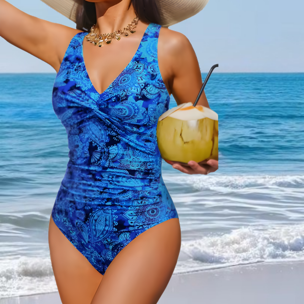 Strój Kąpielowy Damski Jednoczęściowy Modelujący Push Up