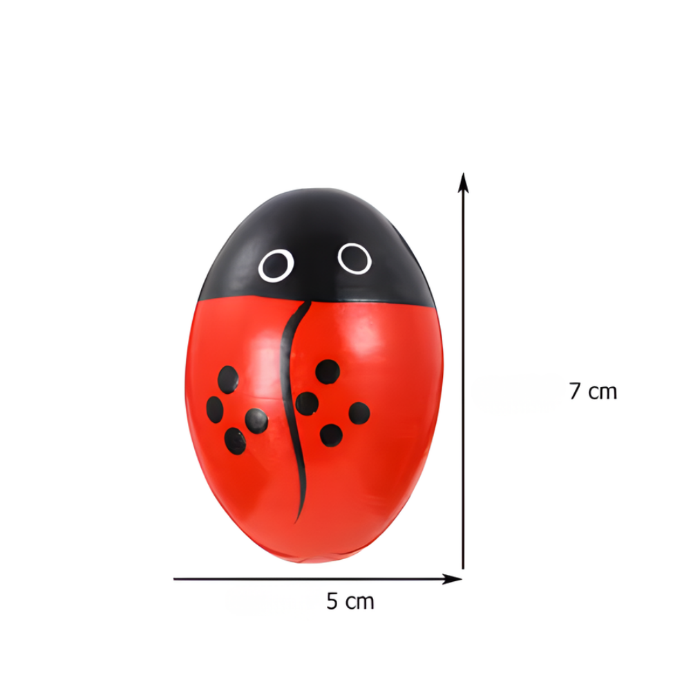 Sonajeros de Madera Huevos Musicales Juego Educativo de Pascua