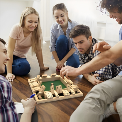 Wooden Educational Mathematical Board Game Family Game