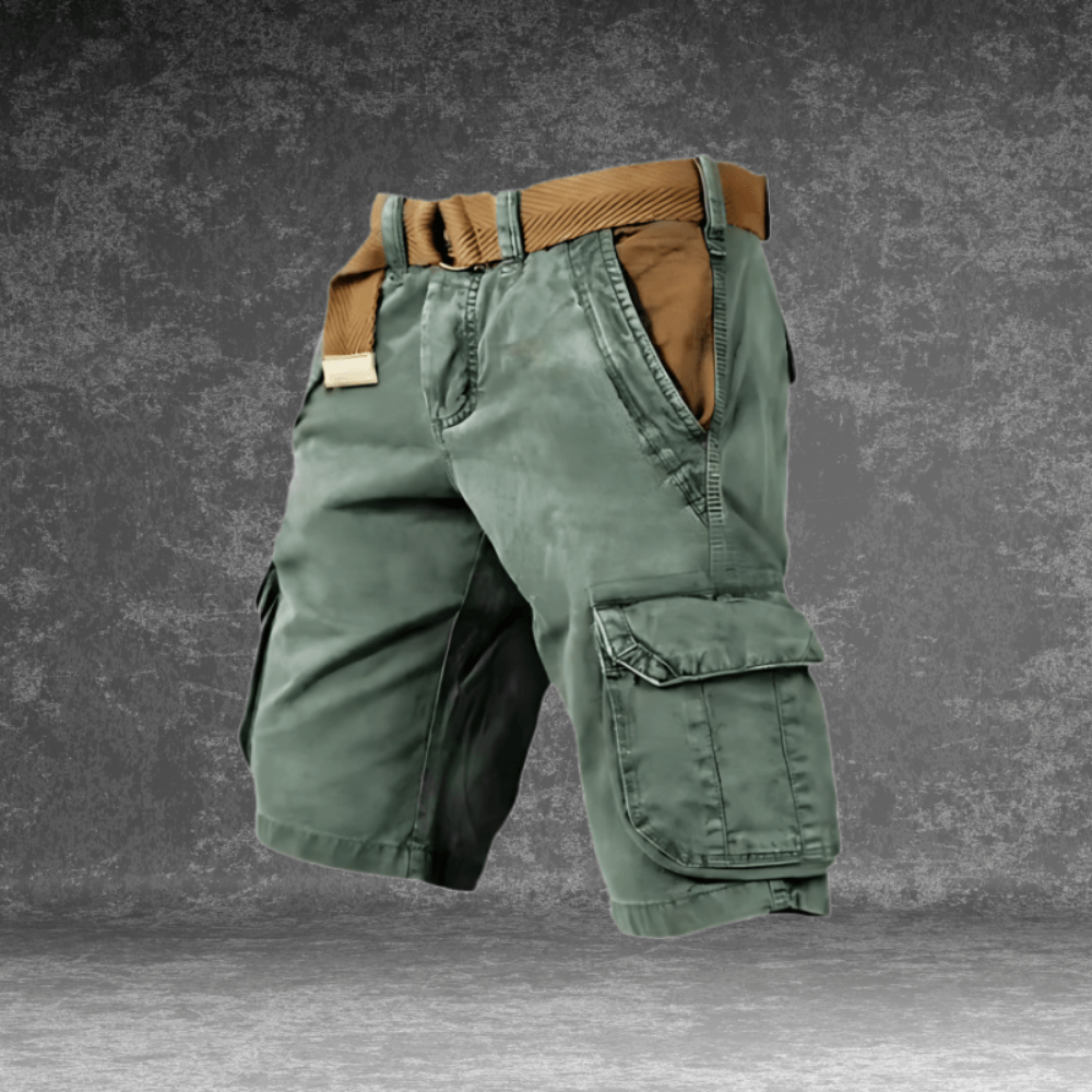 Men's Cargo Hiking Shorts Breathable Pockets Outdoor