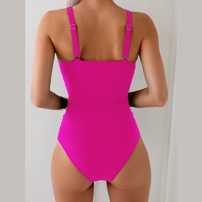 Women's One-Piece Swimsuit Shaping Silhouette