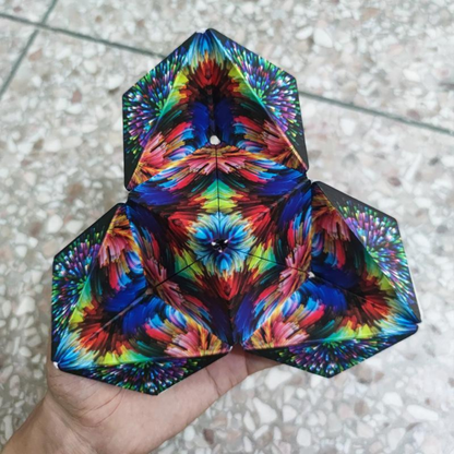 Cubo Magnético Transformable Rompecabezas Educativo 3D