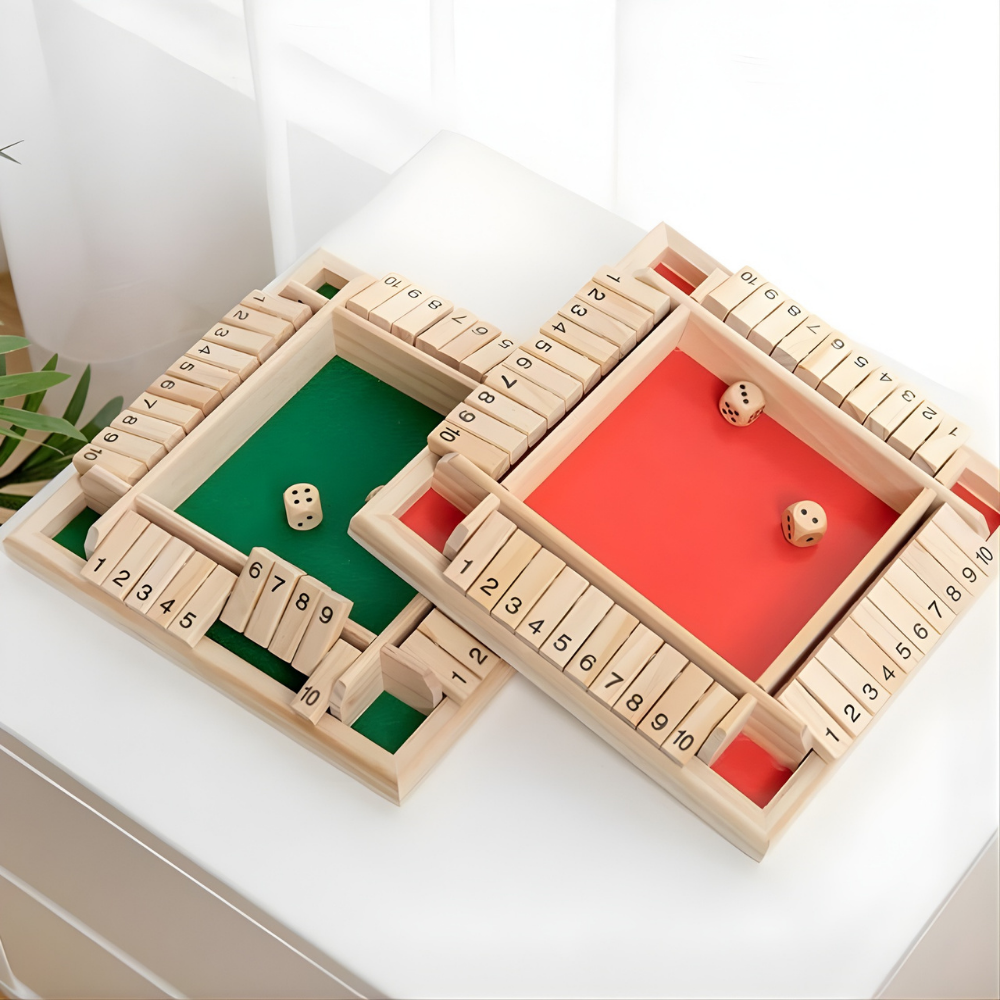 Wooden Educational Mathematical Board Game Family Game