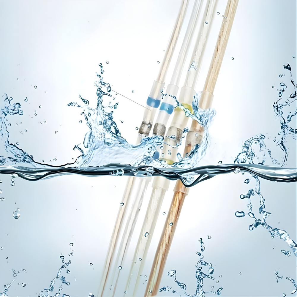 Waterproof Heat-Shrink Solder Connectors for Wire Joining