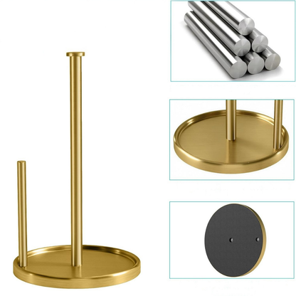 Metal Freestanding Stable Paper Towel Holder