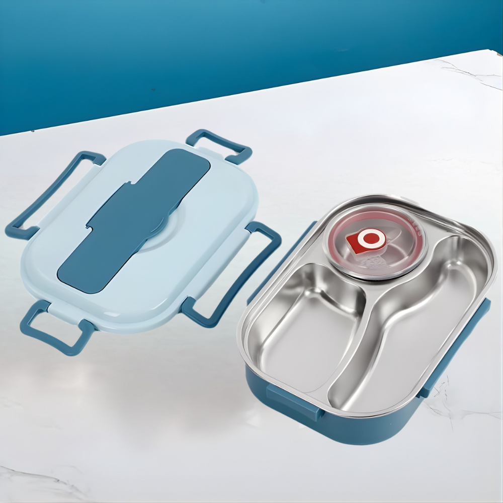 Food Container Thermal Lunch Box Stainless Steel Hiking