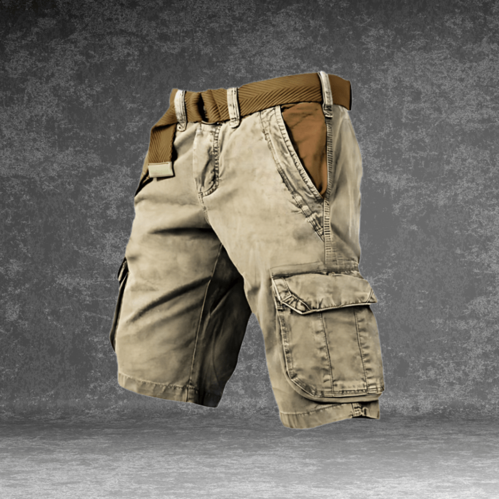 Men's Cargo Hiking Shorts Breathable Pockets Outdoor