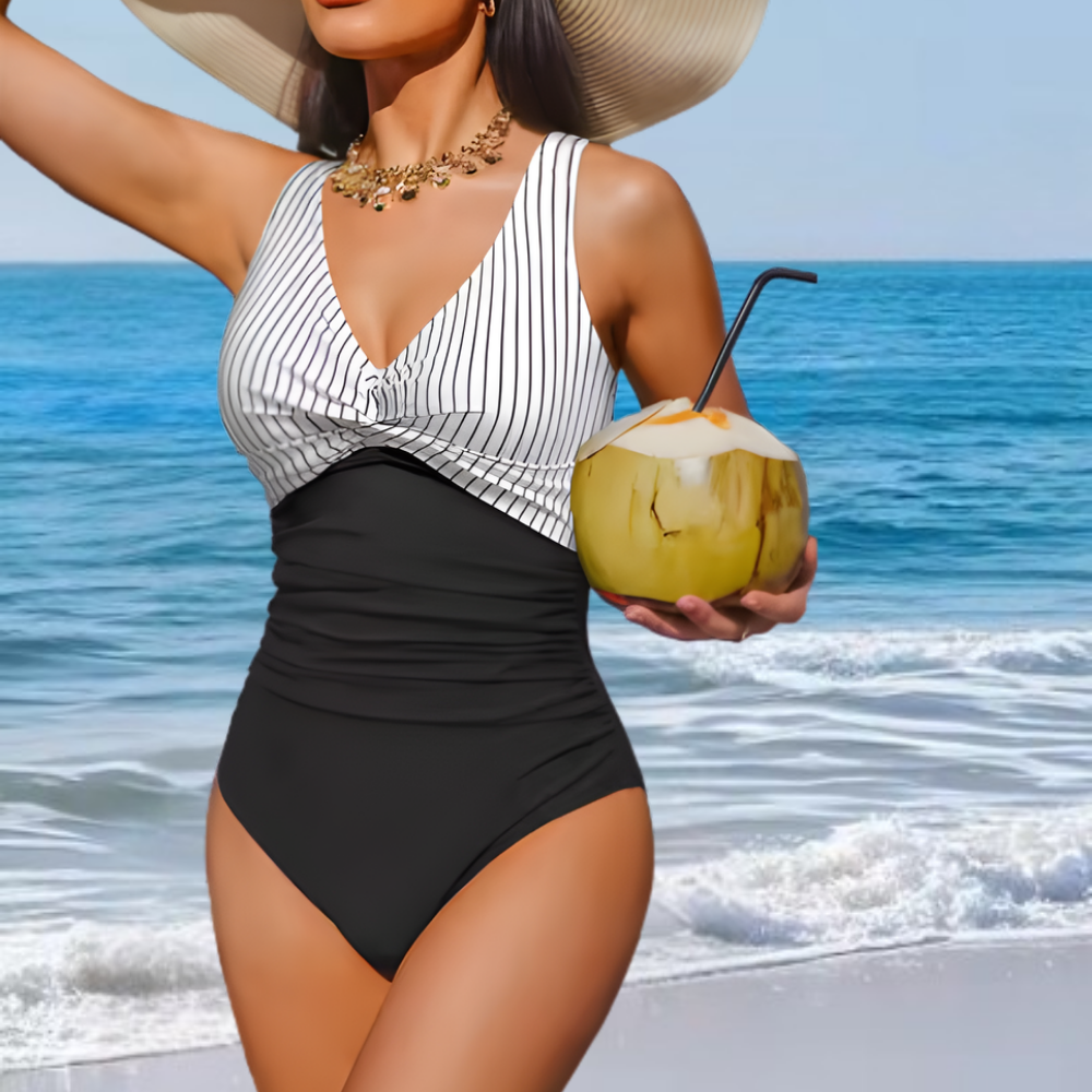 Strój Kąpielowy Damski Jednoczęściowy Modelujący Push Up