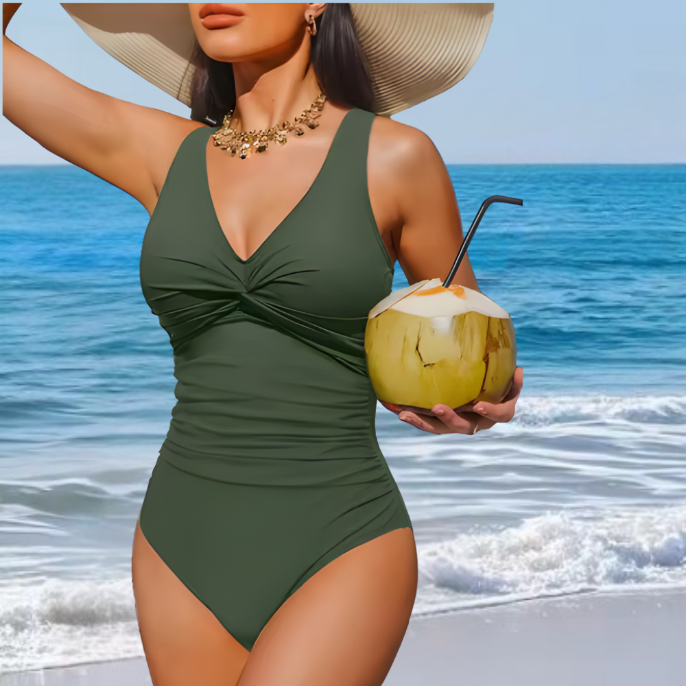 Strój Kąpielowy Damski Jednoczęściowy Modelujący Push Up