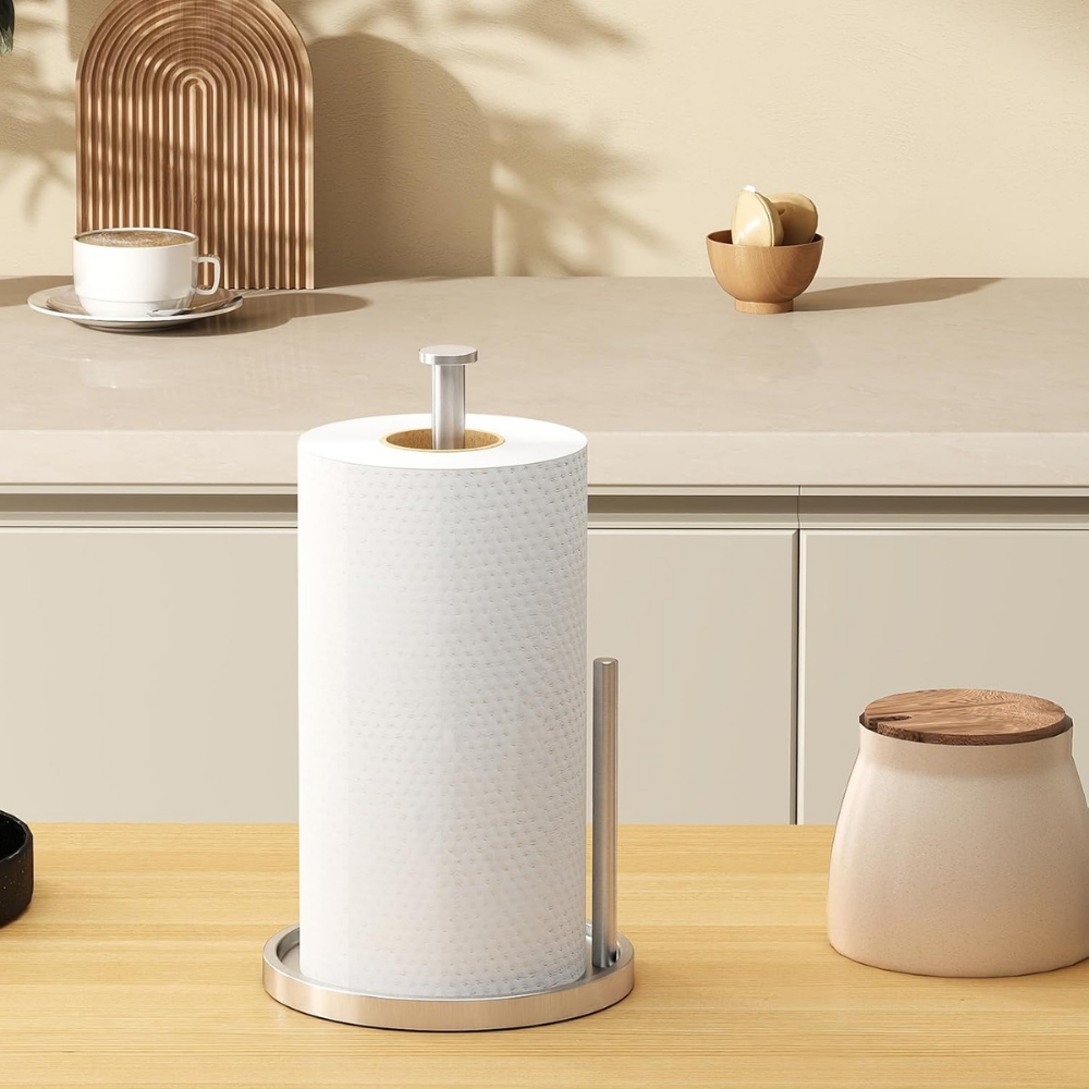 Metal Freestanding Stable Paper Towel Holder