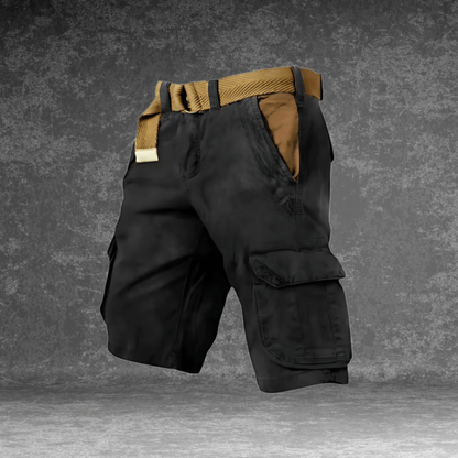Men's Cargo Hiking Shorts Breathable Pockets Outdoor
