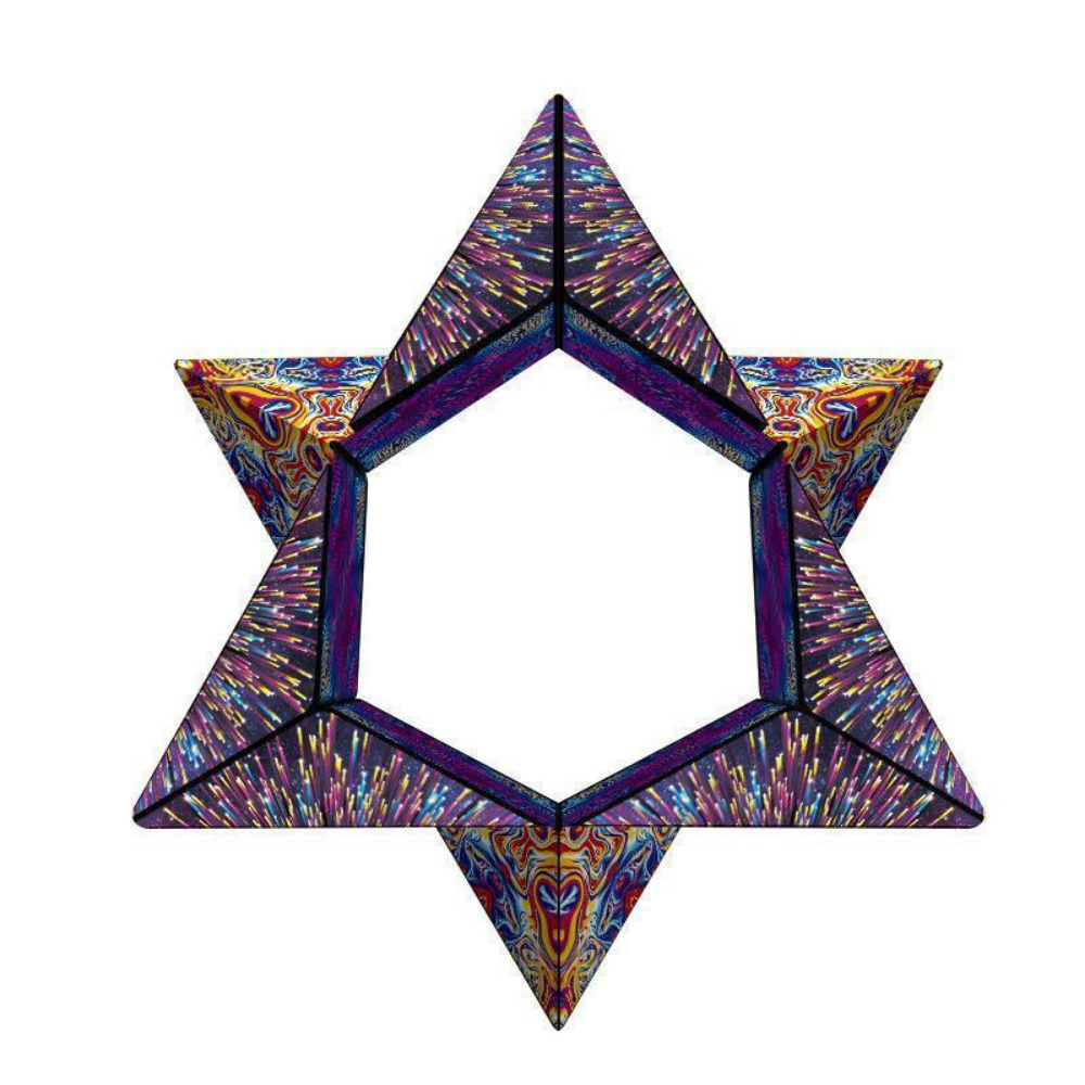Cubo Magnético Transformable Rompecabezas Educativo 3D