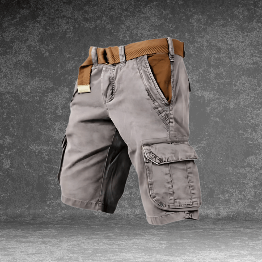 Men's Cargo Hiking Shorts Breathable Pockets Outdoor