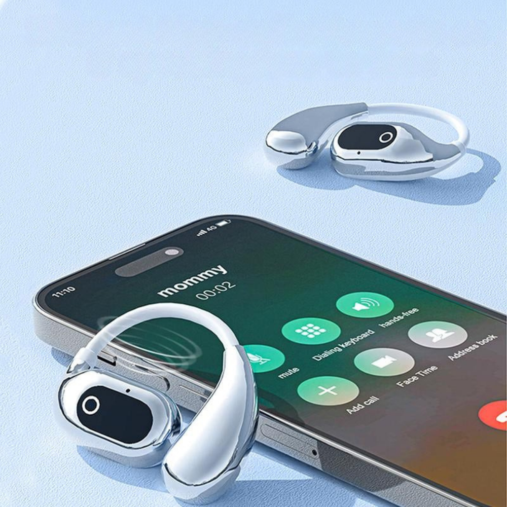 Bluetooth Headset Language Translator Wireless Calls Travel