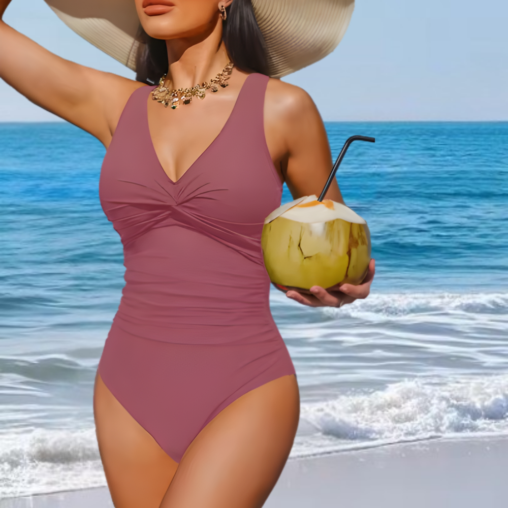 Strój Kąpielowy Damski Jednoczęściowy Modelujący Push Up
