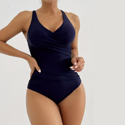Women's One-Piece Swimsuit Shaping Silhouette