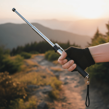 Folding Aluminum Anti-Slip Trekking Hiking Pole