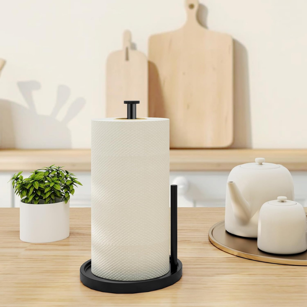 Metal Freestanding Stable Paper Towel Holder