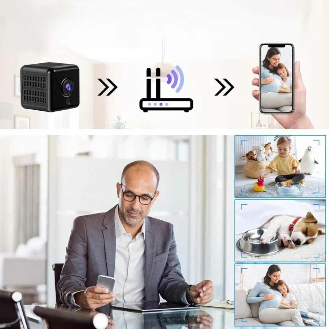 Mini Wireless Spy Camera for Home Monitoring
