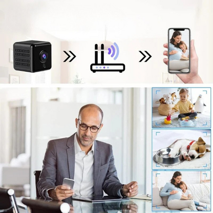 Mini Wireless Spy Camera for Home Monitoring