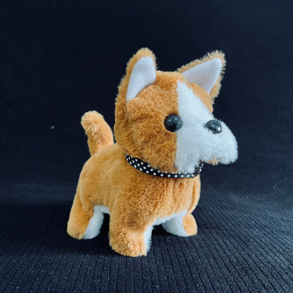 Juguete interactivo para niños que es un cachorro robot Nicoo, un perrito fielmente reproducido.