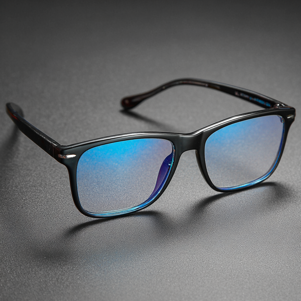 Męskie lekkie okulary do czytania blokujące niebieskie światło