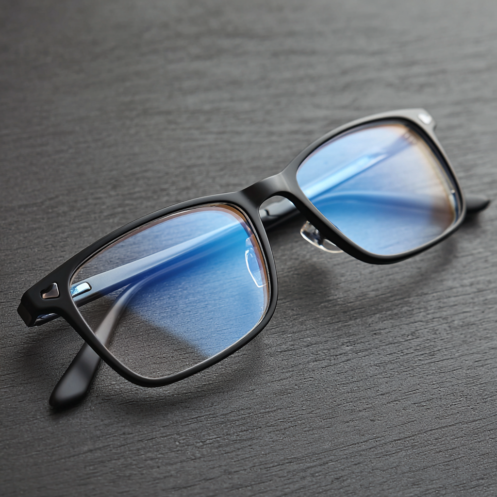 Męskie lekkie okulary do czytania blokujące niebieskie światło