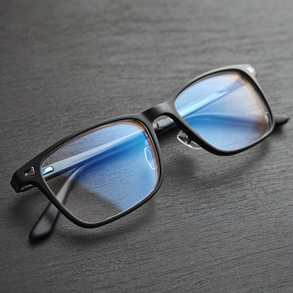 Męskie lekkie okulary do czytania blokujące niebieskie światło