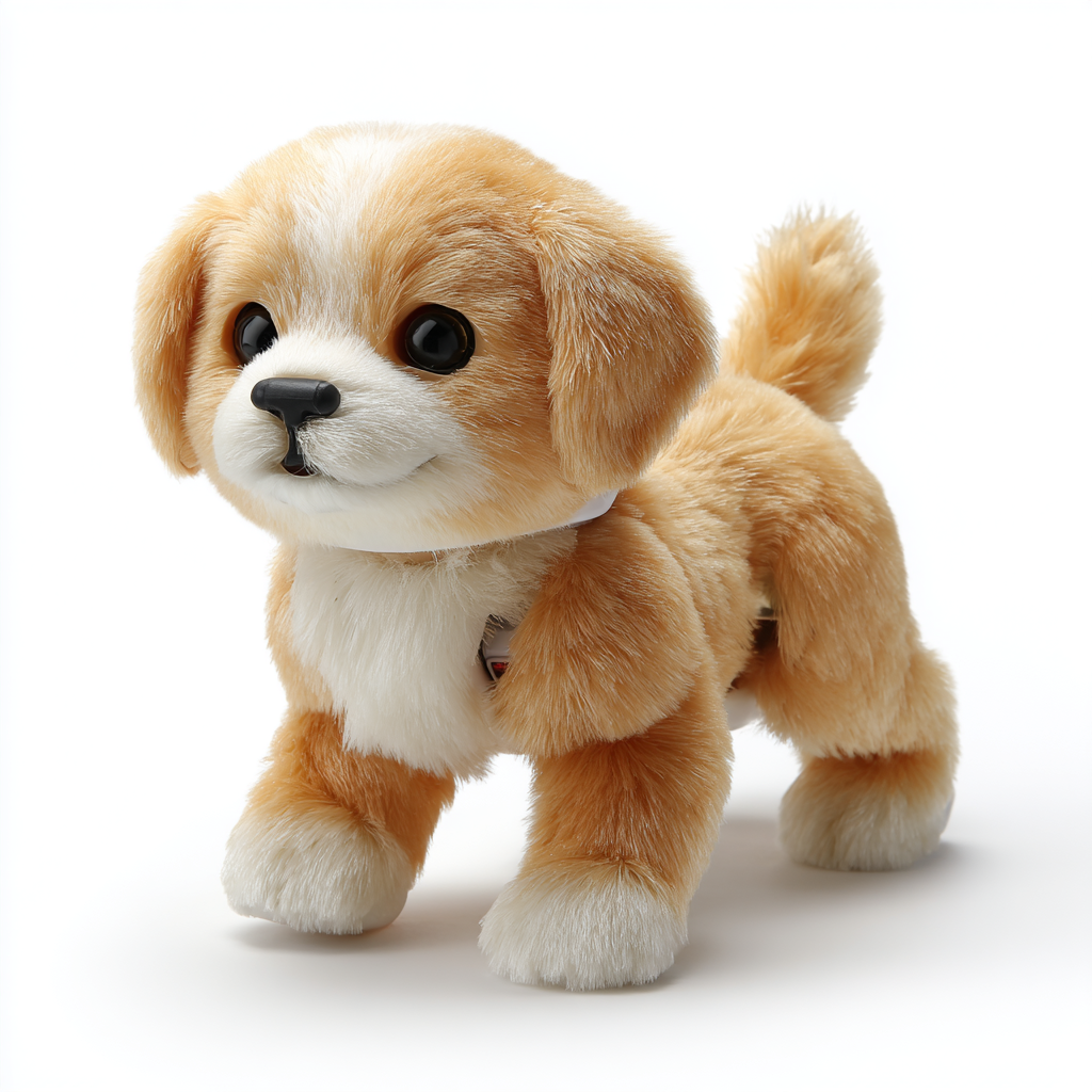 Interaktywna zabawka dla dzieci to szczeniak robota Nicoo, wiernie odwzorowany piesek.